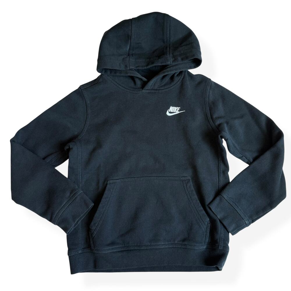 Nike Black Pull-Over Hoodie Youth Medium